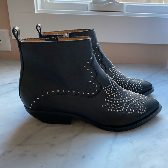 Dolce Vita Uma Black leather studded bootie - Picture 6 of 9